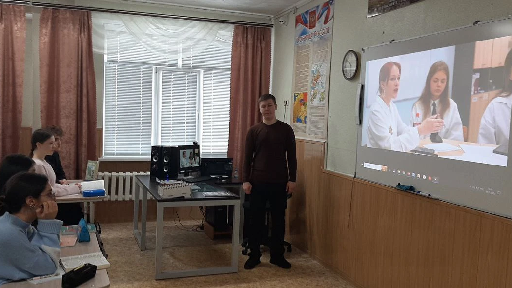 Профориентационная встреча со студентом Сургутского государственного педагогического университета